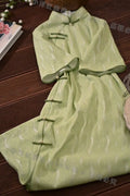 Olive Girl Purple Romantic Qipao for Garden Wedding 2026 Fairycore Photoshoot Everyday Wear S-XXL XS-3XL Plus Size Romantic Garden Party Editorial Not Costume Qipao Cheongsam Chinese Dress Chinese Heritage Fashion Women