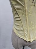 Solid Spliced Diamonds Hollow Out Vests for Women Strapless Sleeveless Tunic Temperament Vest Female