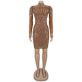 Sparkly Rhinestone Birthday Dress Woman Luxury Sexy Night Club Party Mesh See Through Diamonds Bodycon Mini Dress Vestidos