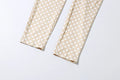 Hottie Polka Dot 2-Piece Set Women Halter Chest Wrapped Backless Top+Ruched Peach Hip Pants Stretch Skinny Clubwear