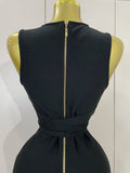 Women Elegance Sexy V-Neck Sleeveless Bodycon Bandage Dress Nightclub Party Evening Dress High Quality Luxury Birthday Dresses