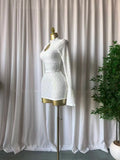 Women Stand Collar Elastic Bodycon Midi Mini Dress Satin 2026 Fall Winter Cocktail Even Birthday Party Trendy Dresses