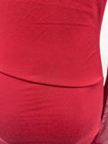 Solid Spliced Lace Up Dresses for Women O Neck Long Sleeve High Waist Temperament Slimming Dress Female
