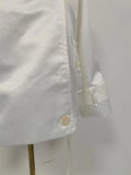 French Retro Windbreaker for Women Lapel Shoulder Pud Long Sleeve Spliced Buttons Loose Basics Coats Female Trendy