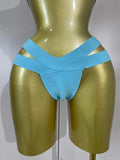 Women Sexy 2 Pieces Bodycon Bandage Swimsuit Celebrate Fashion Beach Swimwear Bikini Summer Style High Quality Wholesale