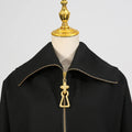Autumn New Fashion Casual High-end Feel Jacket With TLapel Long Sleeve Korean Style Short Loose Clothes