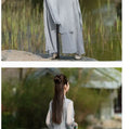 Vietnam Traditional Dress Aodai Chinese Improved Qipao Chiffon Fairy Women Elegant Oriental Improved Qipao Tea Art Hanfu Set