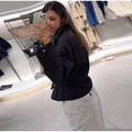 Upgraded Thick Wrap Front Tie Padded Jacket Kimono Style Collar Long Sleeve Loose Warm Daily Women Coat 2026 Winter Cotton Coats