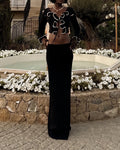 New Fungus Long Sleeve Knitted Cardigan Female Contrast Color Splice Short Top Lace Up Bodycon Sweater Cardigan Lady