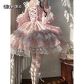 Olive Girl Romantic Lolita Dress for Ren Faire 2026 Fairycore Photoshoot Everyday Wear S-L XS-3XL Plus Size Romantic Cottagecore Garden Party Editorial Not Costume Lolita Dress Chinese Heritage Fashion Women