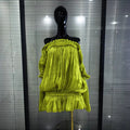 Women Puff Sleeve Sexy Slash Neck Off the Shoulder Bodycon Ball Gowns Mini Dress Nightclub Party Birthday Outfit