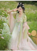 Olive Girl Hanfu Dress 2026 S-XL XS-3XL Plus Size Ren Faire Dress Hanfu Chinese Dress Traditional Chinese Clothing Chinese Heritage Fashion Women