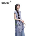 Olive Girl Romantic Qipao for Garden Wedding 2026 Fairycore Photoshoot Everyday Wear S-XXL XS-3XL Plus Size Romantic Garden Party Editorial Not Costume Qipao Cheongsam Chinese Dress Chinese Heritage Fashion Women