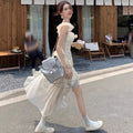 Olive Girl Beige Flowing Sleeve Lolita Dress for Ren Faire 2026 Garden Wedding Fairycore Photoshoot Everyday Wear S-3XL XS-3XL Plus Size Flowing Sleeve Dramatic Silhouette Romantic Garden Party Editorial Not Costume Chinese Heritage Fashion Women