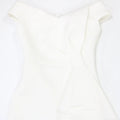 Ruffles Dress Women Off Shoulder Sexy Sleeveless Bow Tie Bodycon Party Night 2026 Formal Birthday Party Banquet Gown