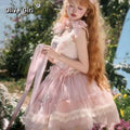Olivegirl Pink Lolita Dress Milk Sweet Ballet Style Cute Rabbit Cosplay Light Lolita Princess Gown Elegant Women's Clothes