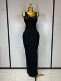 Women Sexy Sleeveless Maxi Long Bandange Dresses Elegant Evening Party Luxury Birthday Dress For Woman 2026 Nightclub Prom Dress