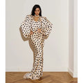Polka Dot Polka Dot Skirt 2 Piece Set Women Elegant Scarf  Long Sleeve Shirts Suit 2026 Spring Lady Fashion Commute Outwear New