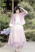 Olive Girl Purple Hanfu Dress Everyday Wear 2026 S-XL XS-3XL Plus Size Not Costume Hanfu Chinese Dress Traditional Chinese Clothing Chinese Heritage Fashion Women
