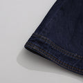 2026 New Blue Sleeveless Women Single-Breasted Belt Short Denim Dresses Woman Retro Slim A Line Mini Dress