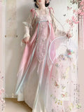 Olive Girl Red Embroidered Hanfu Dress for Ren Faire 2026 Garden Wedding Fairycore Photoshoot Everyday Wear S-L XS-3XL Plus Size Chinese Heritage Fashion Women