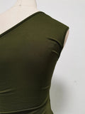 Solid Slimming Dresses for Women Slanted Collar Sleeveless High Waist Temperament Dress Female Fashion