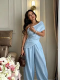 Collection Of Versatile Linen Midi Sets Square Neck Relaxed Fit Casual Day Wear Fashion Daily Linen Pants Women Summer 2026