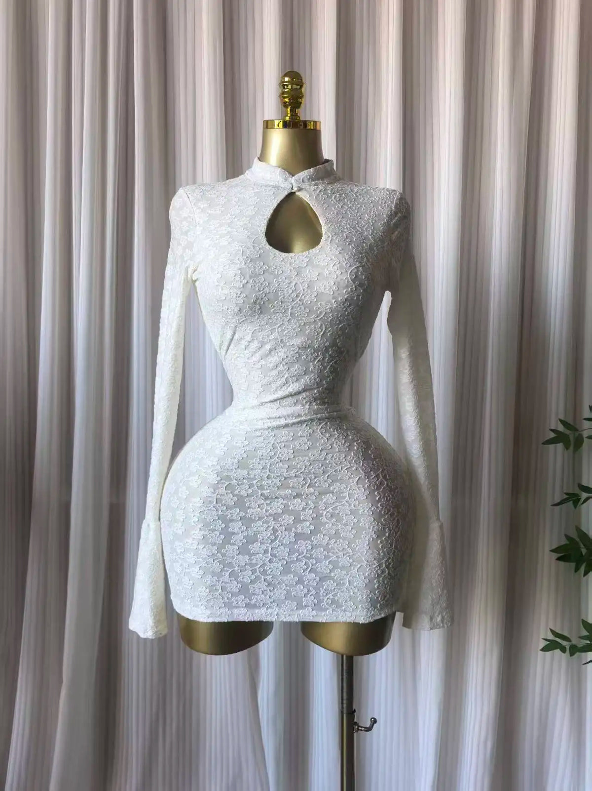 Women Stand Collar Elastic Bodycon Midi Mini Dress Satin 2026 Fall Winter Cocktail Even Birthday Party Trendy Dresses