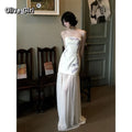 Olive Girl White Romantic Dress for Garden Wedding 2026 Fairycore Photoshoot S-XL XS-3XL Plus Size Romantic Garden Party Editorial Not Costume Dress Chinese Heritage Fashion Women