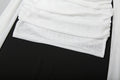 Coquette Sexy Patchwork Dress Women See Through Swing Neck Sleeveless Skinny Midnight Party Clubwear Mini Bodycon