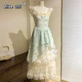 Olive Girl Flowing Sleeve Lolita Dress for Ren Faire 2026 Garden Wedding Fairycore Photoshoot Everyday Wear S-L XS-3XL Plus Size Flowing Sleeve Romantic Cottagecore Garden Party Editorial Not Costume Lolita Dress Chinese Heritage Fashion Women