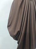 Solid Two Piece Set for Women Strapless Sleeveless Top High Waist Slimming Dress Female Fashion Style New