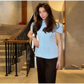 Vintage Women Satin Solid Jacket Puff Short Sleeve Single Breasted Waist Top Fashion All-match Retro 2026 Spring Summer Coat