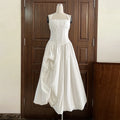 Glamorous Elegant Pink Halter Dress for Women Sleeveless Corset Waist High Slit Ball Gown for Luxury Dinners Celebrations