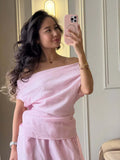 Collection Of Versatile Linen Midi Sets Square Neck Relaxed Fit Casual Day Wear Fashion Daily Linen Pants Women Summer 2026