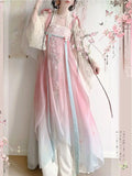 Olive Girl Hanfu Dress 2026 S-L XS-3XL Plus Size Hanfu Chinese Dress Traditional Chinese Clothing Chinese Heritage Fashion Women