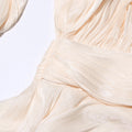 Solid Loose Short Dresses For Women Round Neck Long Sleeve High Waist Spliced Lace Up Chic Dress Female Fashion