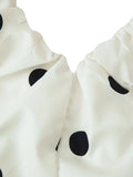 White Spliced Folds Two Piece Set Female V Neck Sleeveless Top Gentle Elegant Women's Skirt Sets Summer Fashion New