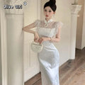 Olive Girl Black Romantic Dress for Garden Wedding 2026 Fairycore Photoshoot Everyday Wear S-L XS-3XL Plus Size Romantic Garden Party Editorial Not Costume Dress Chinese Heritage Fashion Women