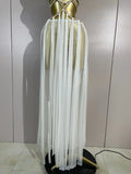 Sexy Black White Halter Sequined Hollow Out Transparency Long Maxi Dress Vacation Beach Style Celebrate Birthday Party Outfit