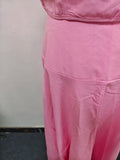 Solid Spliced Button Two Piece Set for Women O Neck Short Sleeve Top High Waist Skirt Sets Female New