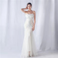 Sexy Elegant Long Wedding Party Dresses for Women 2025 Luxury Mesh Bridesmaid Evening Dresses Woman Sequin Summer Dress