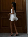 Lace Deep V-neck Backless Sexy Slip Dress For Women Fashion Clubs Party Spaghetti Strap Dress Solid Color Female