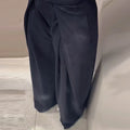 Basics Striped Design Wide Leg Pant for Women High Waist Office Temperament Trousers Female Autumn Fashion Clothes