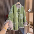 Olive Girl Red Embroidered Embroidered Jacket for Ren Faire 2026 Garden Wedding Fairycore Photoshoot Everyday Wear S-XXL XS-3XL Plus Size Hand Embroidered Dramatic Silhouette Romantic Editorial Not Costume Chinese Heritage Fashion Women