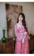 Olive Girl Romantic Jacquard Set for Ren Faire 2026 Garden Wedding Fairycore Photoshoot Everyday Wear Jacquard S-XL XS-3XL Plus Size Romantic Cottagecore Garden Party Editorial Not Costume Jacquard Set Chinese Set Chinese Heritage Fashion Women