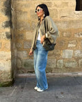 Green Ruched Puffer Jackets for Women Puffy Oversized Jacket for Woman Coats Demi-season Jacket for Women New in Outerwears 2026