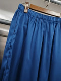Solid Spliced Buttons Two Piece Set Female Stand Collar Long Sleeve Top Retro Chinese Women's Trousers Sets Fashion