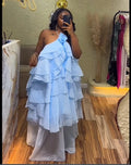 Women Sleeveless Ruffles Loose Ball Gown Smock Strap Maxi Long Sexy Dress 2025 Birthday Vacation Party Dresses Vestidos