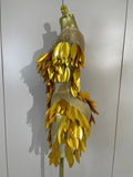 Sexy Mesh Stretch Sparkly Golden Diamonds Mini Dress Women Elegant Evening Party Birthday Wedding Gown Photo Shoot Stage Outfit